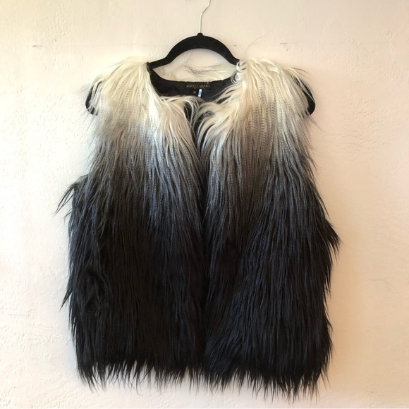Ombré faux fur vest - Picture 6 of 8